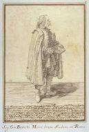 Caricature of Giovanni Battista Maini