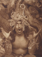 Hamatsa Emerging from the Woods-Koskimo