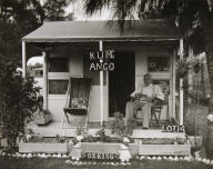 Man on Porch, Florida