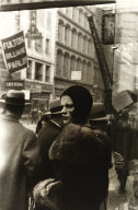 Girl in Fulton Street, New York