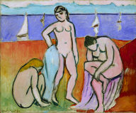 Three Bathers