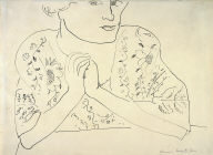 Woman with Folded Hands
