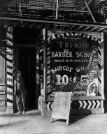 Tri-Boro Barber School, 264 Bowery, Manhattan