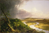 View from Mount Holyoke, Northampton, Massachusetts, after a Thunderstorm-The Oxbow