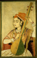 A Lady Playing the Tanpura
