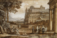 Queen Esther Approaching the Palace of Ahasuerus