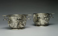 Pair of skyphoi (cups) with Erotes