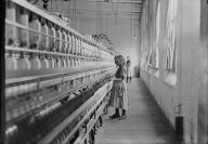 Spinner in Carolina Cotton Mill