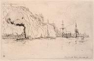 Cap-Blanc, Quebec Harbour (Small Plate)