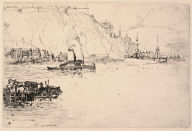 Cap-Blanc, Quebec Harbour (Large Plate)