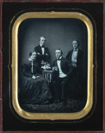 Clara Geisler, Arnold Diedrich, Franz and Wilhelm Geisler, of Bremen (Franz and Wilhelm Died New York)