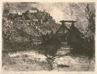 The Old Wood Bridge, Rivière au Pin, Quebec