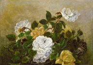 Roses--Fancy Still Life, Still Life with Roses