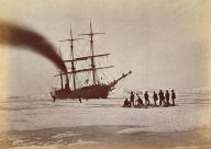 Arctic Regions: Hunting by Steam in Melville Bay, The Party after a Day's Sport Killing Six Polar Bearswithin the Twenty-Four Hours