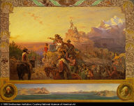 Westward the Course of Empire Takes Its Way (mural study, U.S. Capitol)