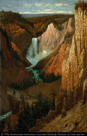 View of the Lower Falls, Grand Canyon of the Yellowstone