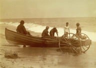 Fishermen Unloading a Boat, Sea Bright, New Jersey