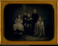 Five Children in Studio