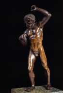 Naked Youth with Raised Left Arm