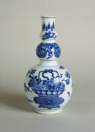 Blue and White Triple-Gourd Vase