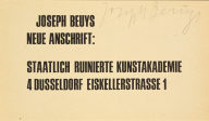 Neue Anschrift (New Address)