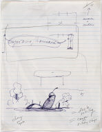 untitled study for the sculpture Spoonbridge and Cherry