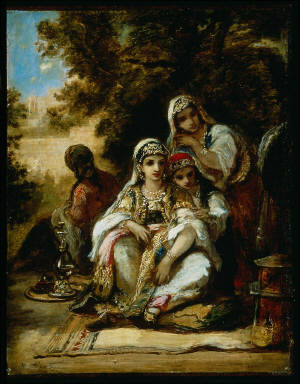 Young Women in Turkish Costume