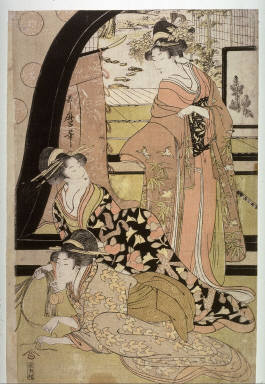 Women Playing Fortune Drawing, No.2