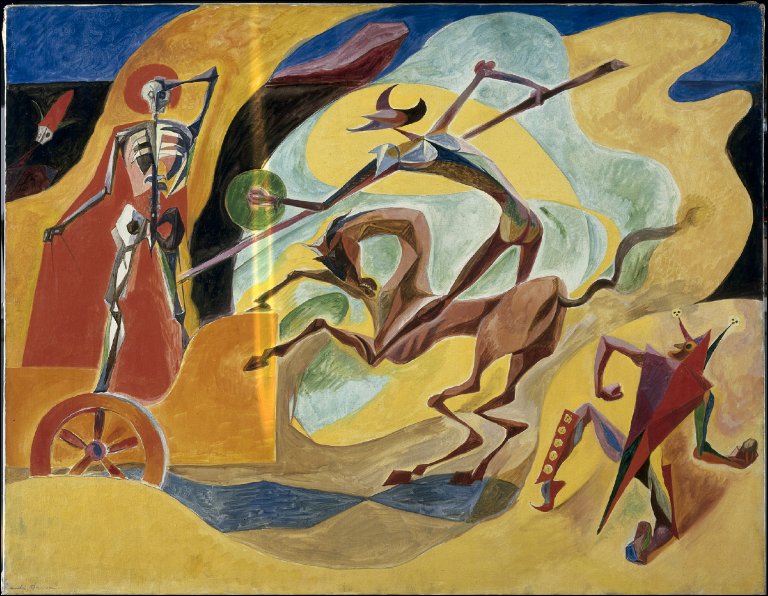 Don Quixote and the Chariot of Death