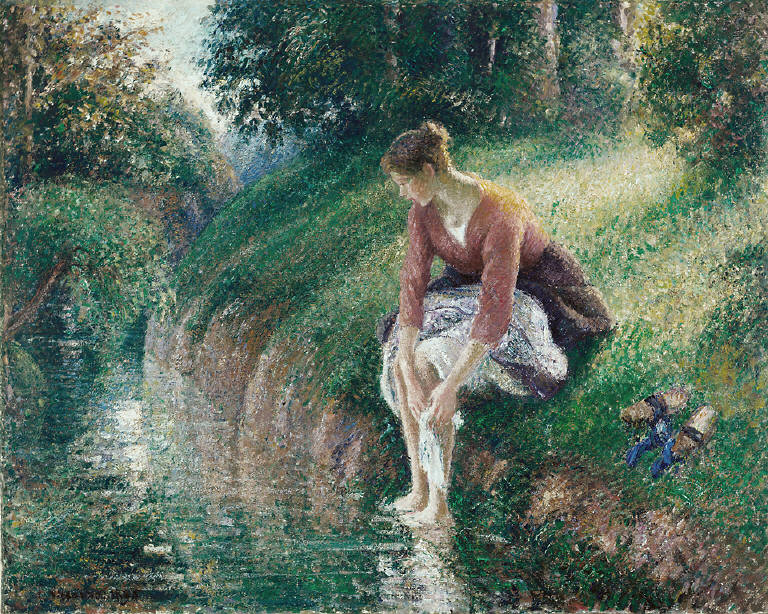 Woman Bathing Her Feet (Le Bain-de-pied)