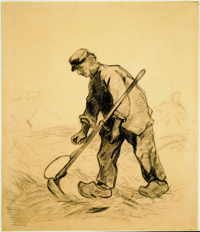 Man with a Scythe