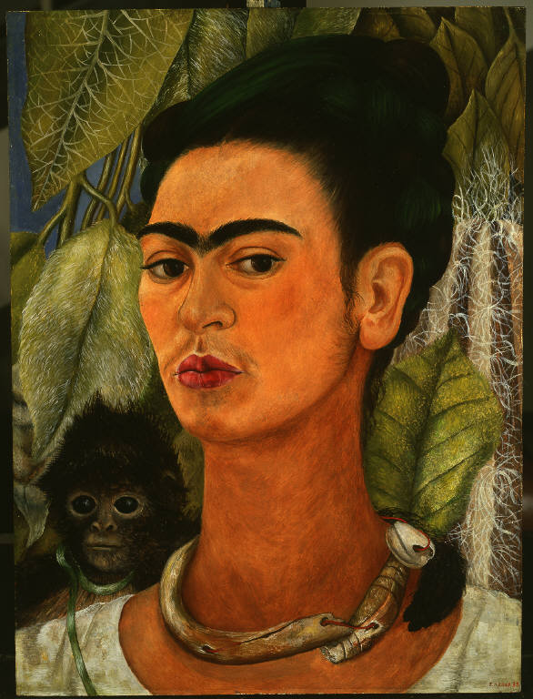 Self Portrait with Monkey