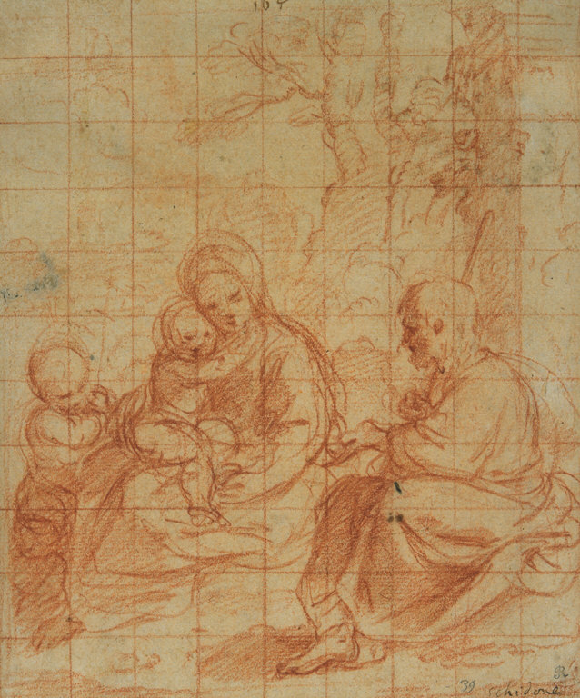 The Holy Family with the Infant St. John the Baptist