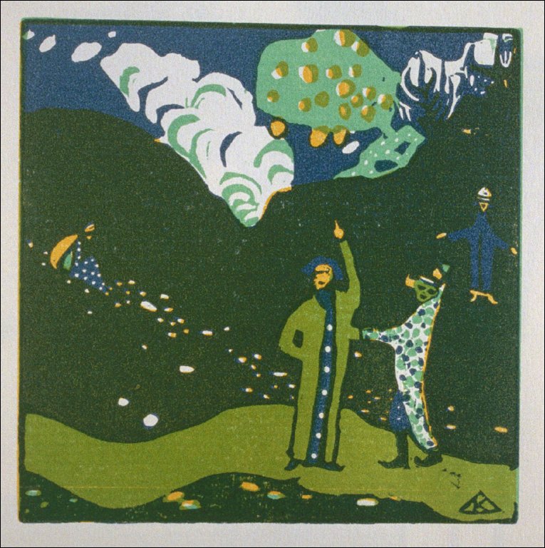 "Apfelbaum" in the book Klänge (Munich: R. Piper, 1913)
