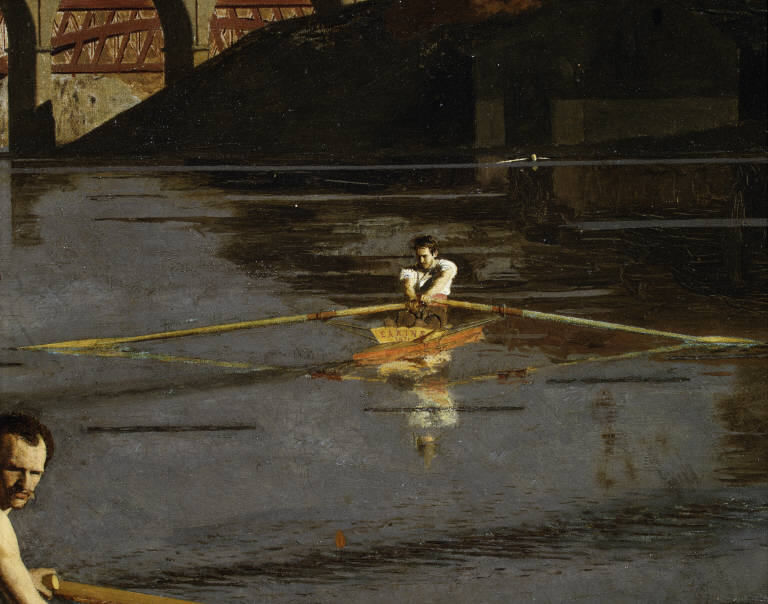 The Champion Single Sculls (Max Schmitt in a Single Scull)