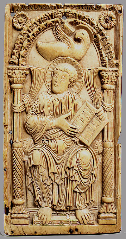Plaque with Saint John the Evangelist