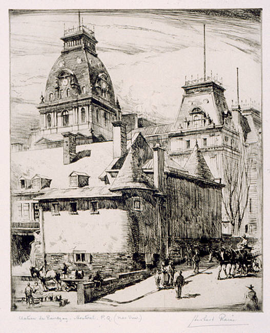 Château de Ramezay, Montreal (Rear View)